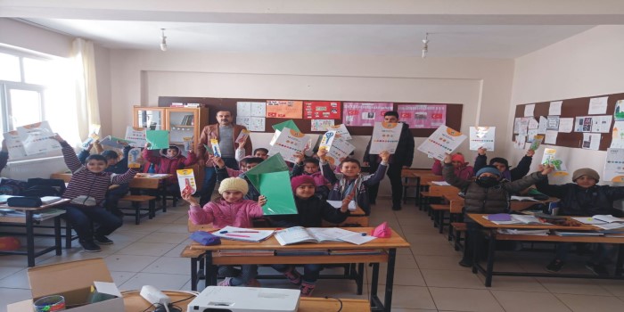 İstanbul’dan Kahta’daki köy okuluna uzanan yardım eli