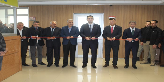 Kahta Adalet Sarayı’nda PTT şubesi açıldı