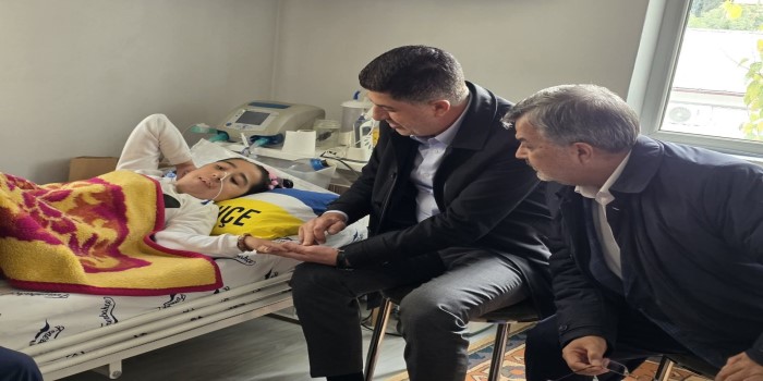 Milletvekili Şan’dan SMA hastası Firdevs’e sürpriz ziyaret