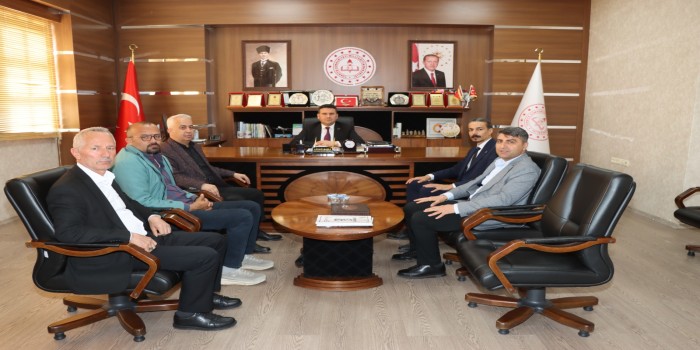 Sendika temsilcilerinden Lütfü Başli’ya ziyaret