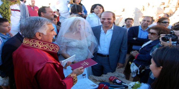 Nemrut Dağı’nda Nikahlandılar