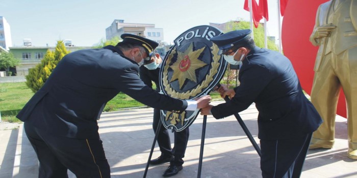 Türk Polis Teşkilatı’nın 176. kuruluş yıldönümü Kahta’da kutlandı