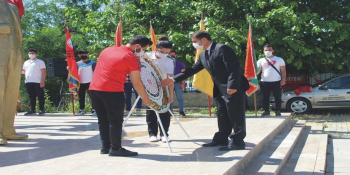 Kahta’da 19 Mayıs Gençlik ve Spor Bayramı kutlandı