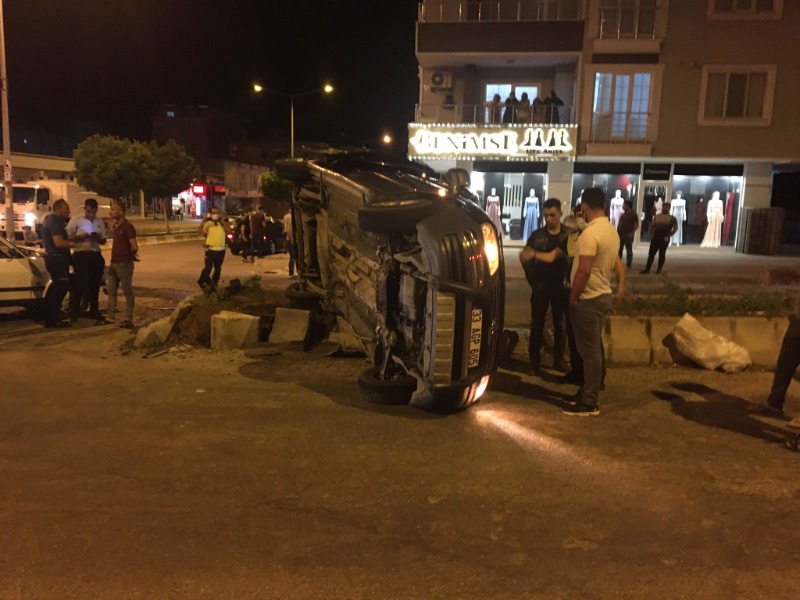 Kahta'da trafik kazası: 5 yaralı