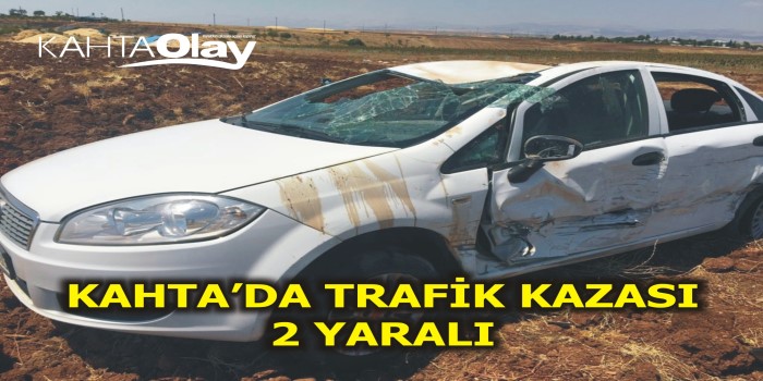 Çaybaşı Köyü yol ayrımında kaza: 2 yaralı