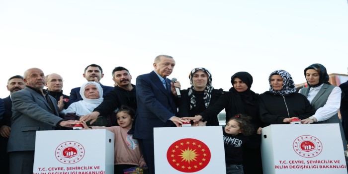 Cumhurbaşkanı Erdoğan, Adıyaman’da temel atma törenine katıldı