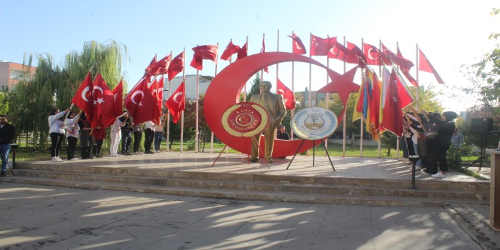 Atatürk, 85'inci ölüm yıl dönümünde Kahta’da anıldı