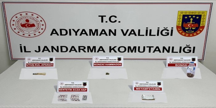 Adıyaman’da uyuşturucu operasyonu: 28 gözaltı