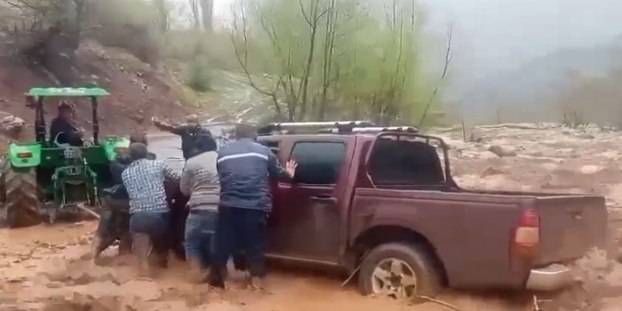 Adıyaman’da yağış sonrası sel felaketi meydan geldi