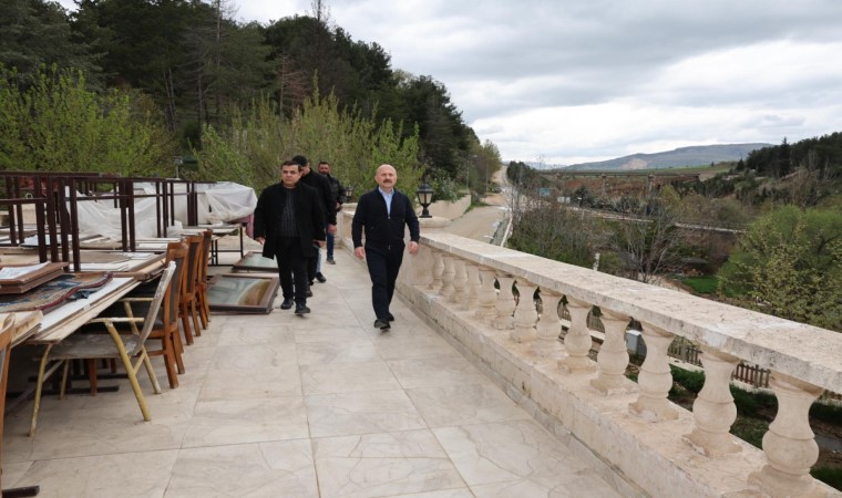 Vali Varol, Beşpınar Vadisi’nde incelemede bulundu