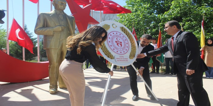 Gençlik ve Spor Bayramı Kahta’da coşkuyla kutlandı