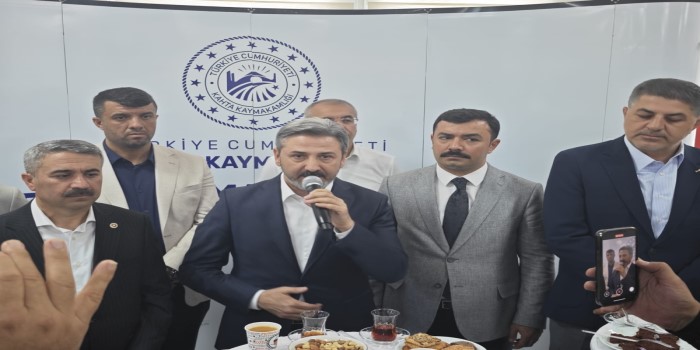 Kahta’da bayramlaşma töreni gerçekleştirildi
