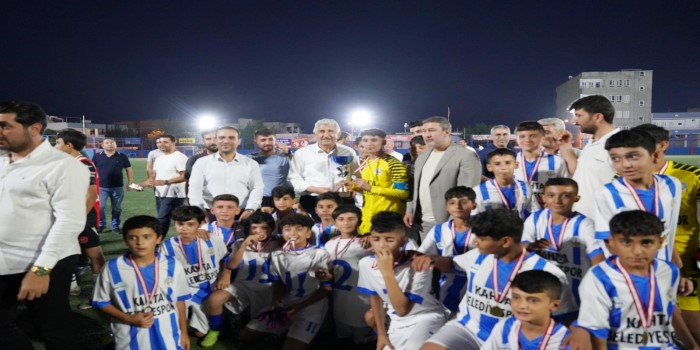 Kahta Belediyespor U-13 Takımı Adıyaman Bölge Şampiyonu oldu