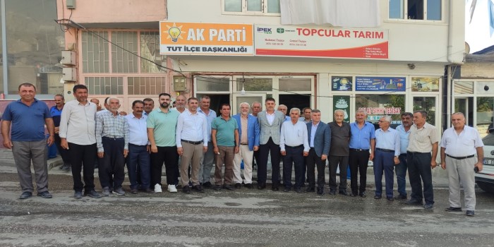 Milletvekili Şan, Tut ilçesinde muhtarlarla bir araya geldi