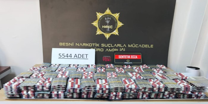 Adıyaman’da uyuşturucu operasyonuna 2 tutuklama