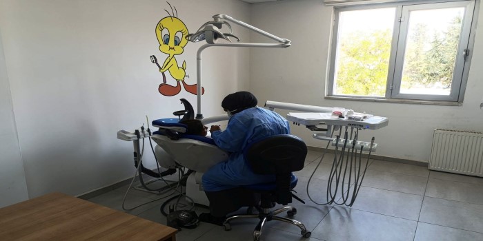 Kahta’da çocuk ağız ve diş sağlığı polikliniği açıldı