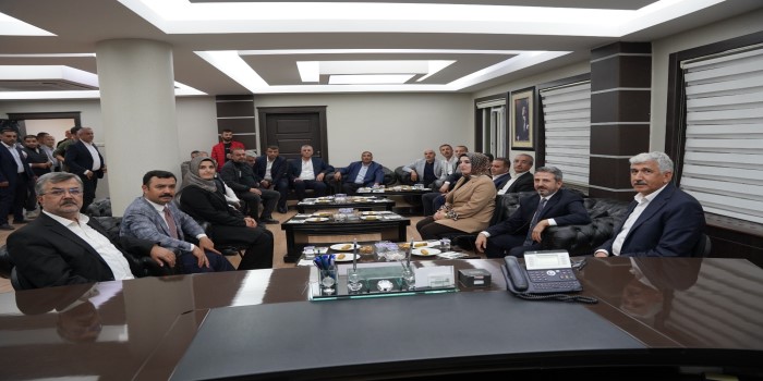 Ahmet Aydın’dan Başkan Hallaç’a ziyaret