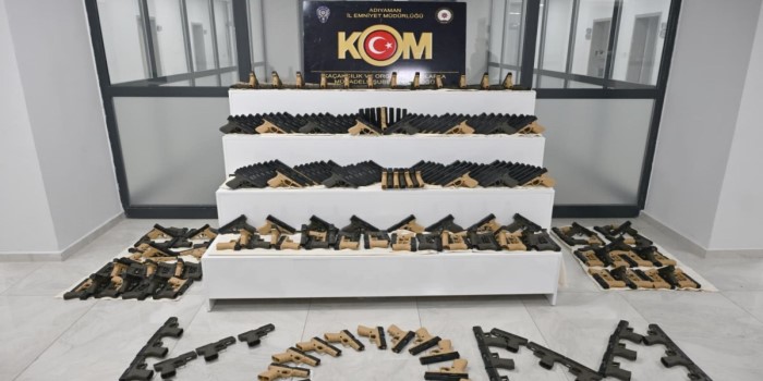 Adıyaman’da KOM ve istihbarattan silah operasyonu