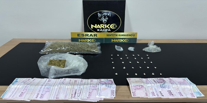 Kahta’da uyuşturucu operasyonuna 7 gözaltı