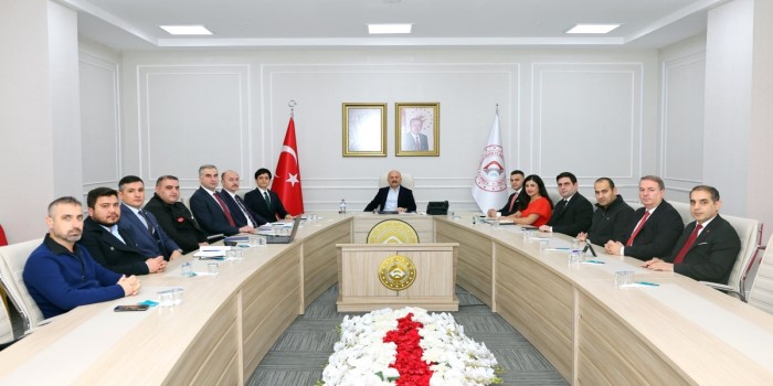 Adıyaman’da kamu yatırımları toplantısı düzenlendi