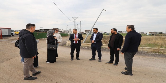 Şirik, Altınşehir Mahallesi Hastane Projesi’ni sahada inceledi