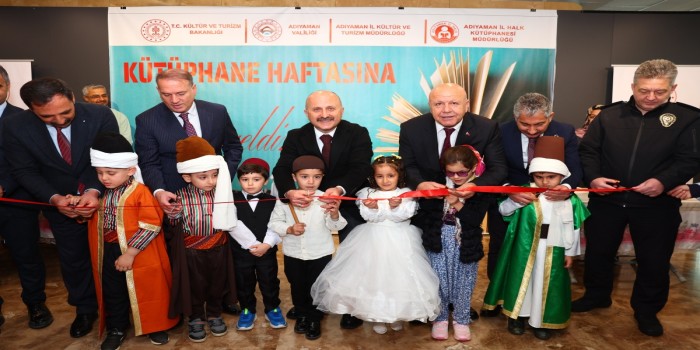 Adıyaman’da 62. Kütüphaneler Haftası kutlandı