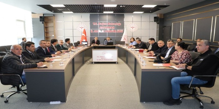 Adıyaman’da sağlık yatırımları detaylı şekilde ele alındı