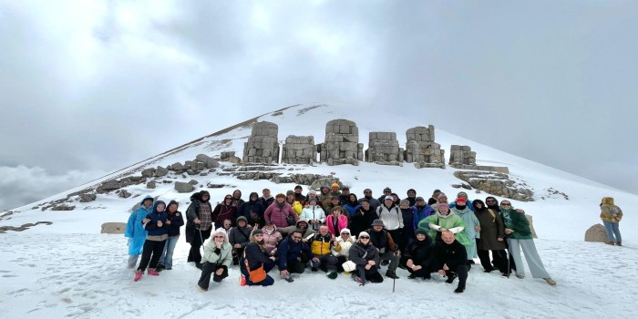 Nemrut Dağı’na on iki ülkeden tanıtım atağı
