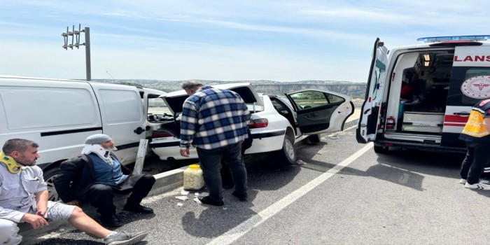 Adıyaman’da trafik kazası: 6 yaralı