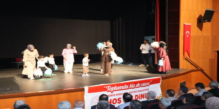 Kahta’da Dünya Engelliler Haftası kutlandı
