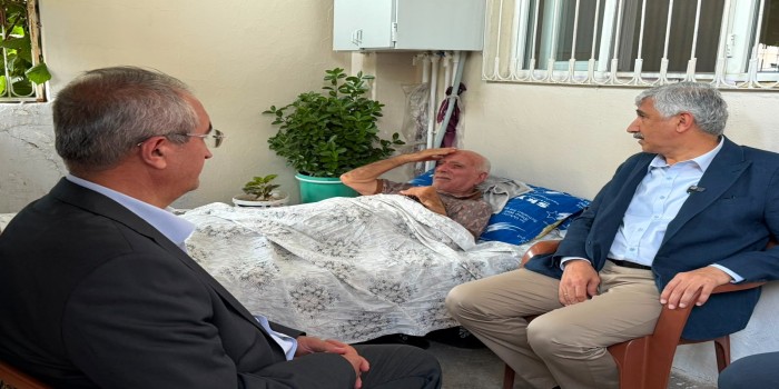 Başkan Hallaç’tan gönüllere dokunan ziyaretler