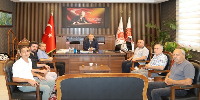 Basın temsilcilerinden Başsavcı Atalay'a hayırlı olsun ziyareti