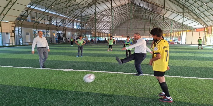 Kahta’da Kur'an Kursları Futbol Turnuvası başladı