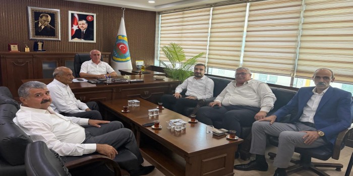 Torunoğlu’ndan Adıyaman Ziraat Odası’na ziyaret